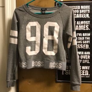 Rue 21 XS boss 98 long sleeve sweatshirt